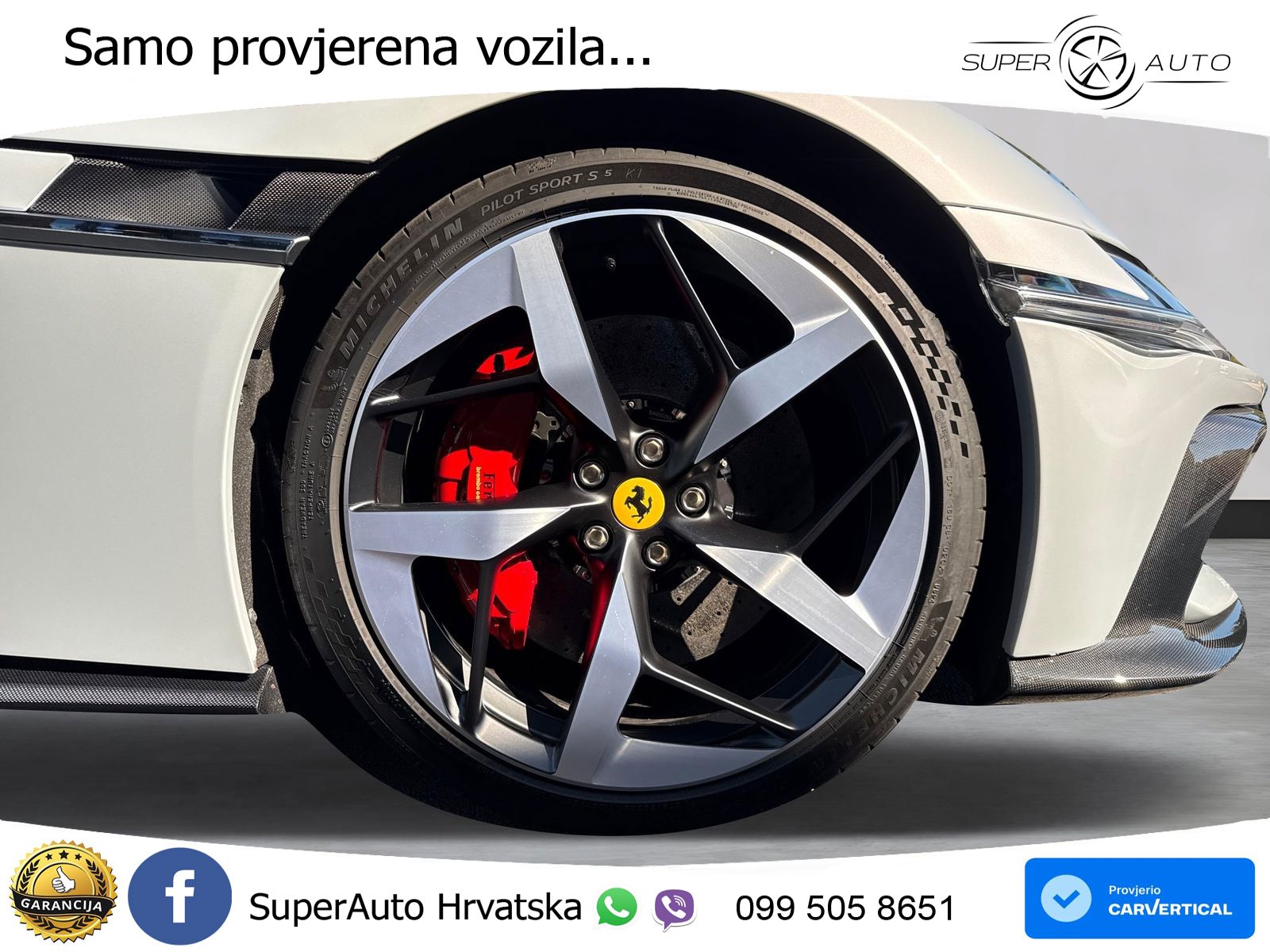 Ferrari 12Cilindri Spider 6.5 V12 (830 KS) F1 DCT LED+ACC
