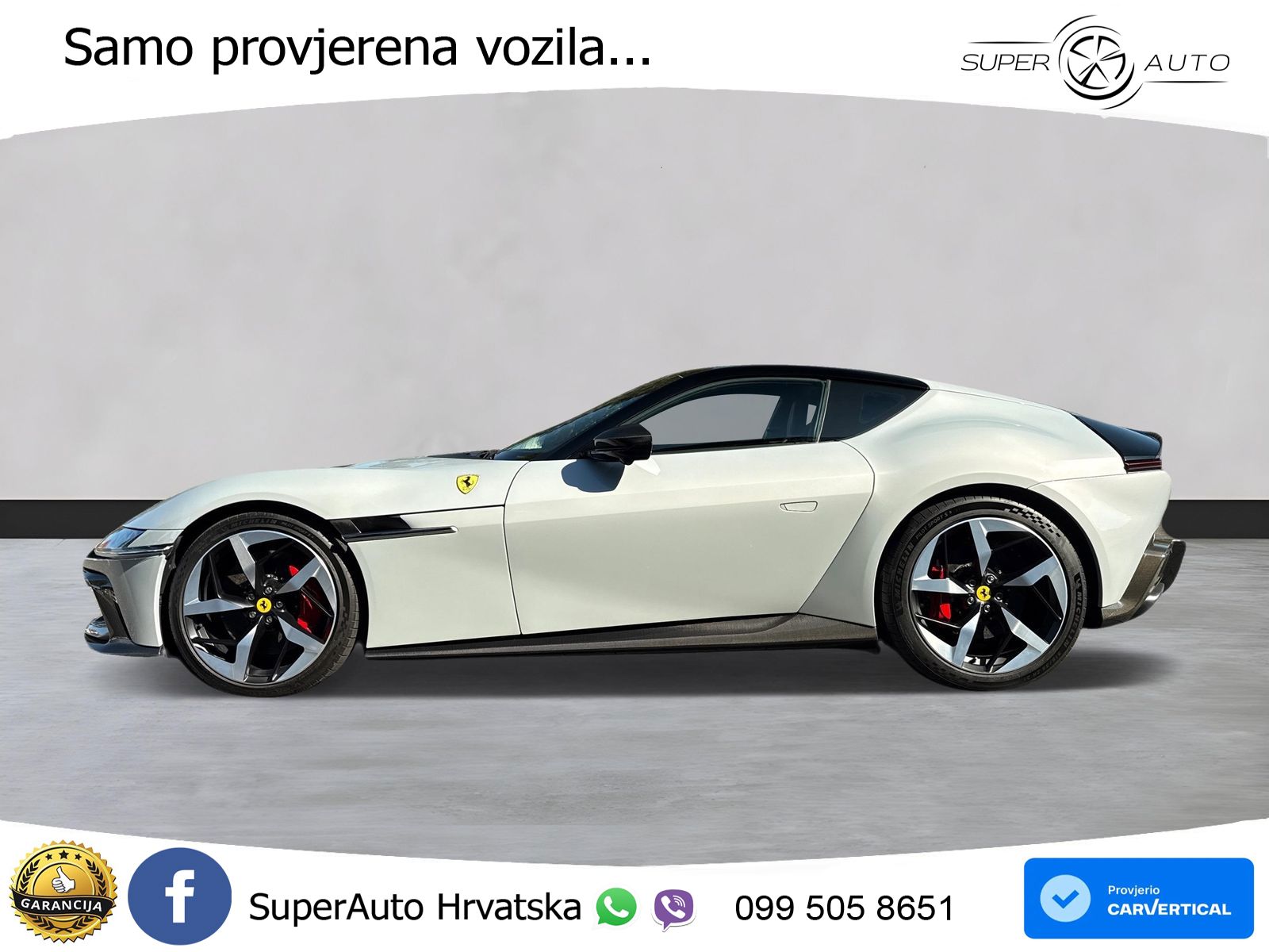 Ferrari 12Cilindri Spider 6.5 V12 (830 KS) F1 DCT LED+ACC