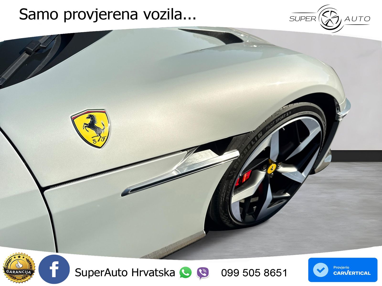 Ferrari 12Cilindri Spider 6.5 V12 (830 KS) F1 DCT LED+ACC