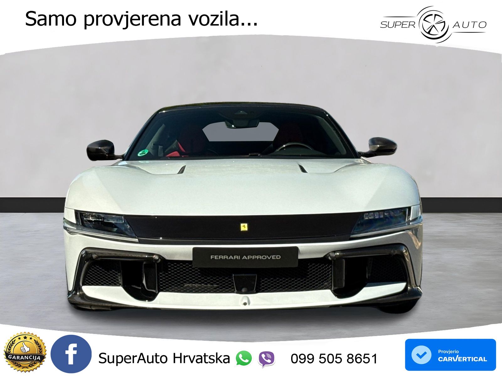 Ferrari 12Cilindri Spider 6.5 V12 (830 KS) F1 DCT LED+ACC