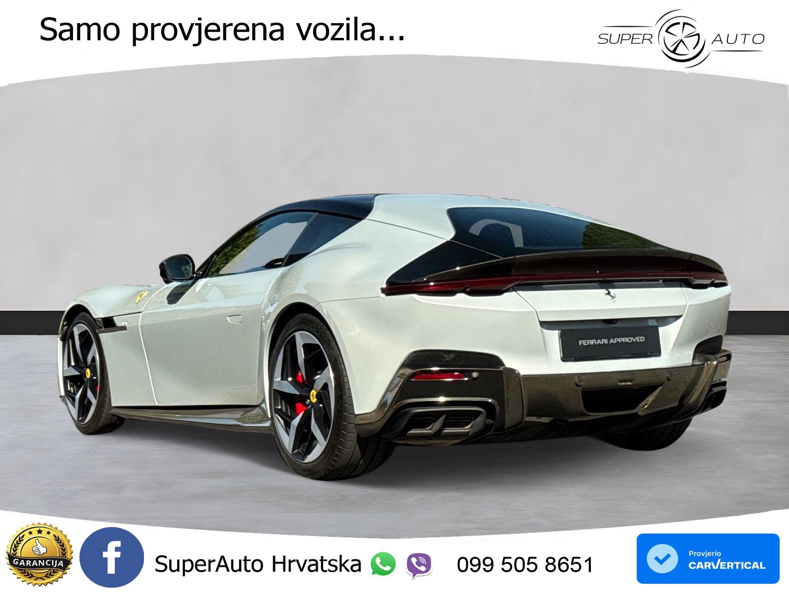 Ferrari 12Cilindri Spider 6.5 V12 (830 KS) F1 DCT LED+ACC