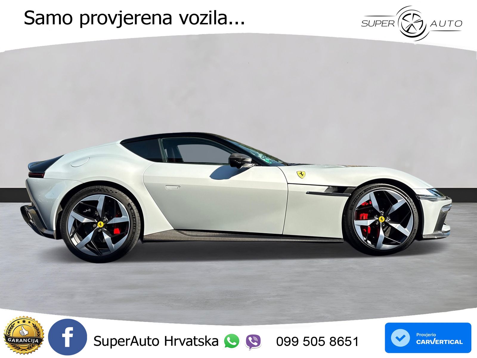 Ferrari 12Cilindri Spider 6.5 V12 (830 KS) F1 DCT LED+ACC