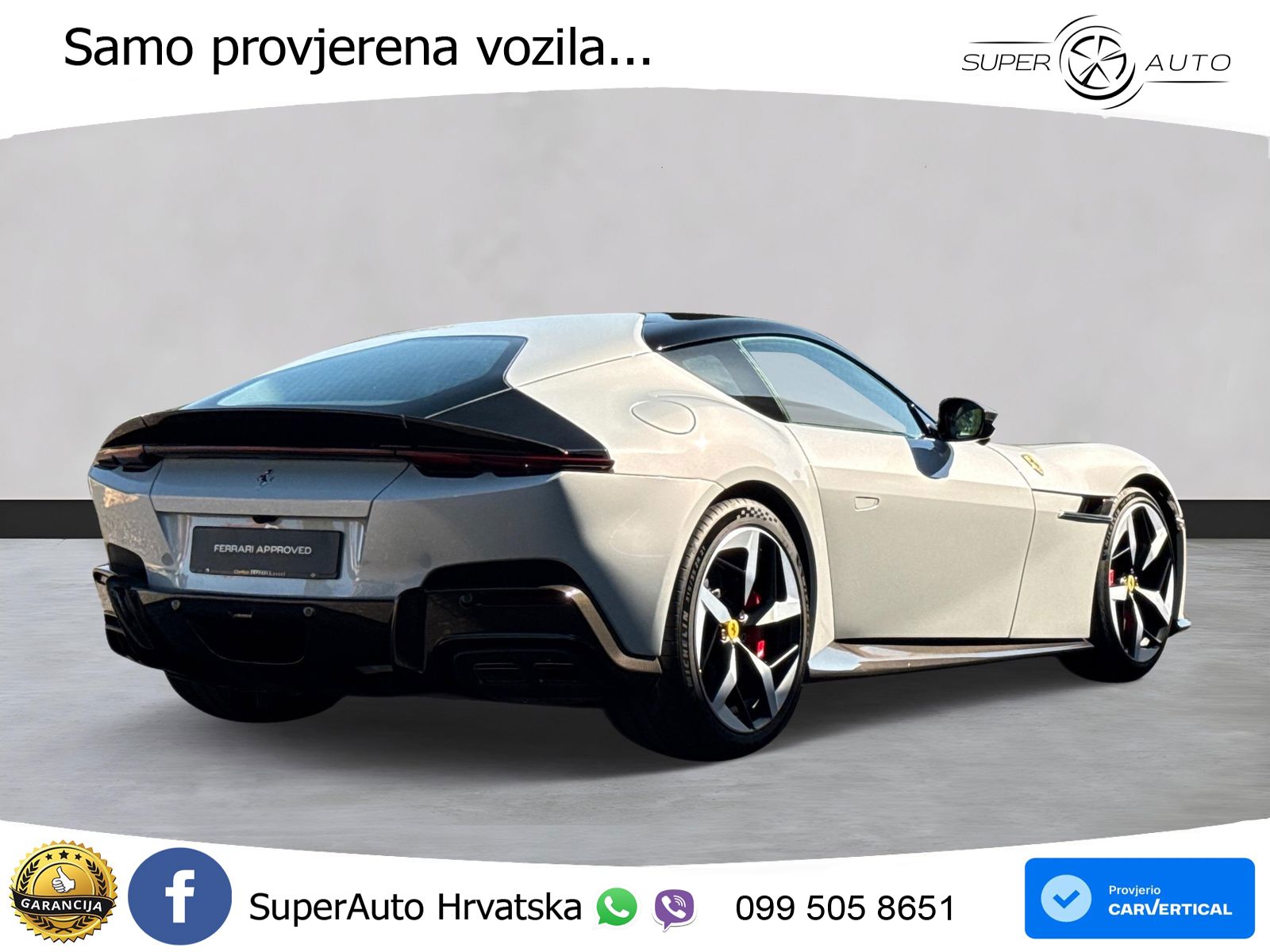 Ferrari 12Cilindri Spider 6.5 V12 (830 KS) F1 DCT LED+ACC
