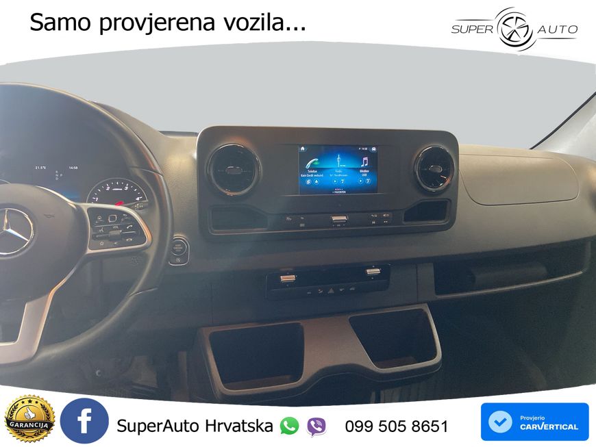 Mercedes-Benz 211 CDI Sprinter Standard VA 9G Kasten|LED|MBUX 114 KS