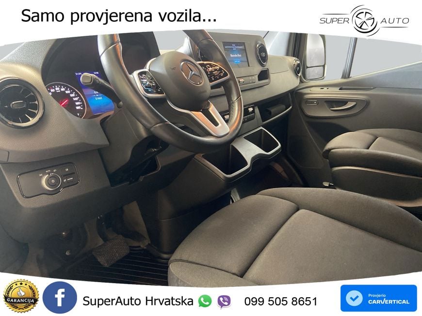 Mercedes-Benz 211 CDI Sprinter Standard VA 9G Kasten|LED|MBUX 114 KS