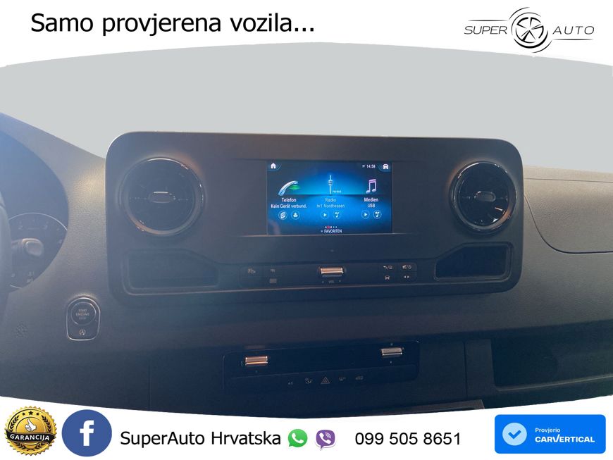 Mercedes-Benz 211 CDI Sprinter Standard VA 9G Kasten|LED|MBUX 114 KS