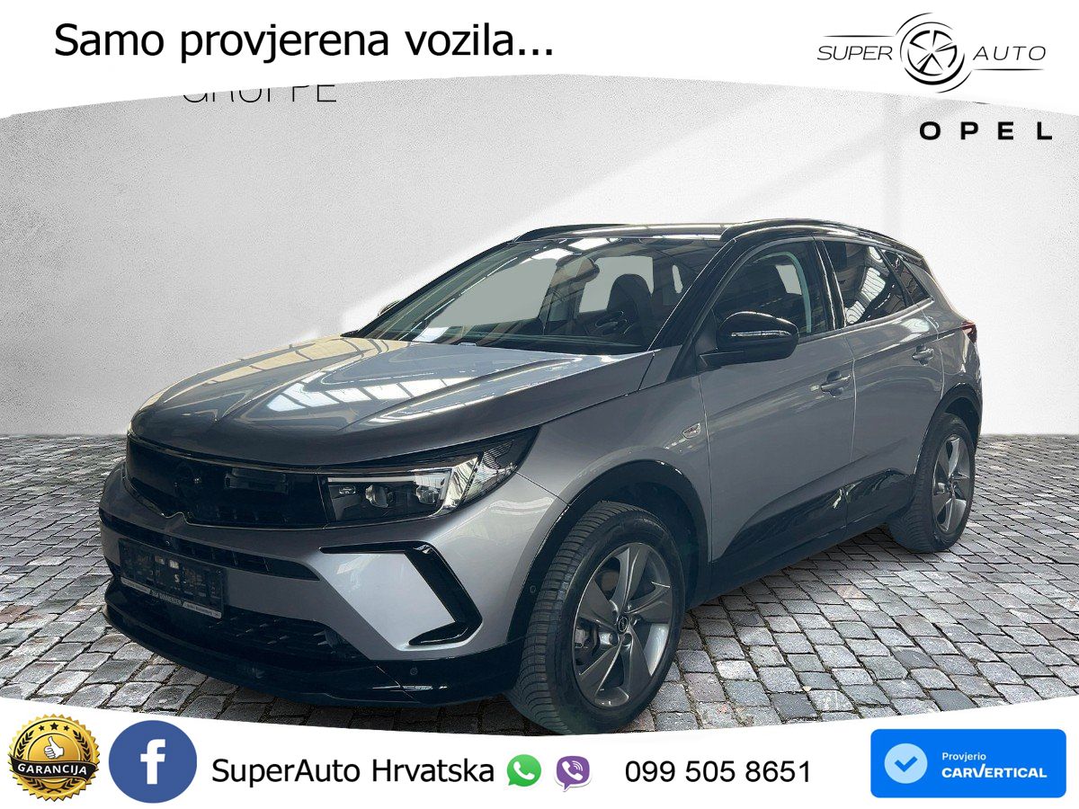Opel Grandland 1.2i Turbo (130 KS) Automatic GS LED+GR SJED+ACC