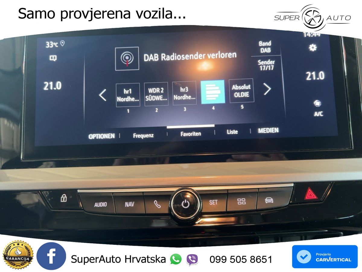 Opel Grandland 1.2i Turbo (130 KS) Automatic GS LED+GR SJED+ACC