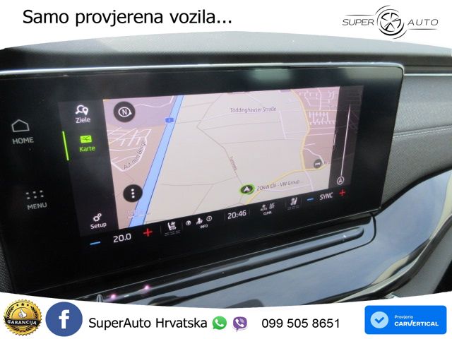 Škoda Octavia Combi 2.0 TDI (150 KS) DSG MATRIX+GR SJED+KAM