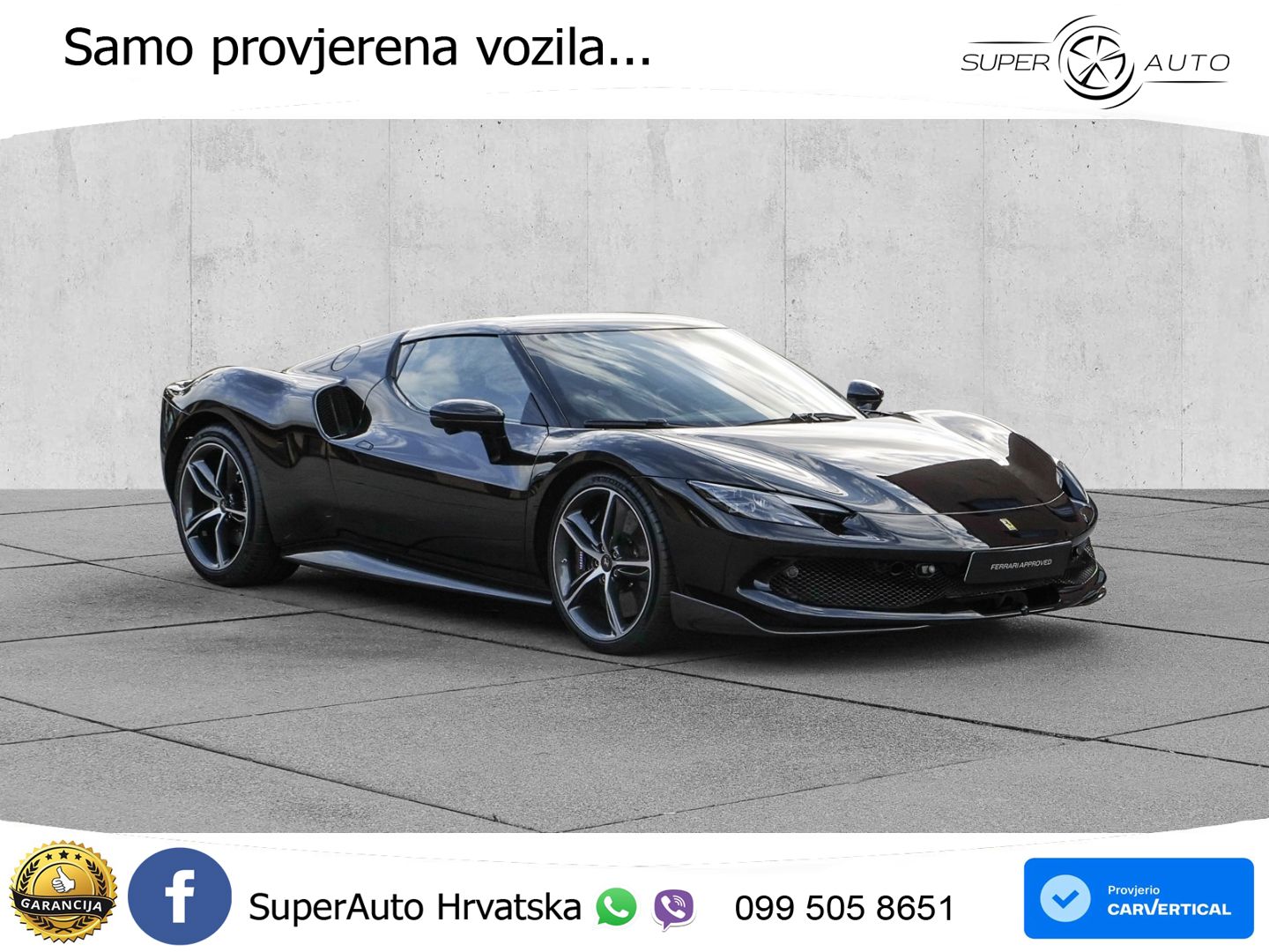 Ferrari 296 GTB 3.0 V6 (830 KS) F1 DCT