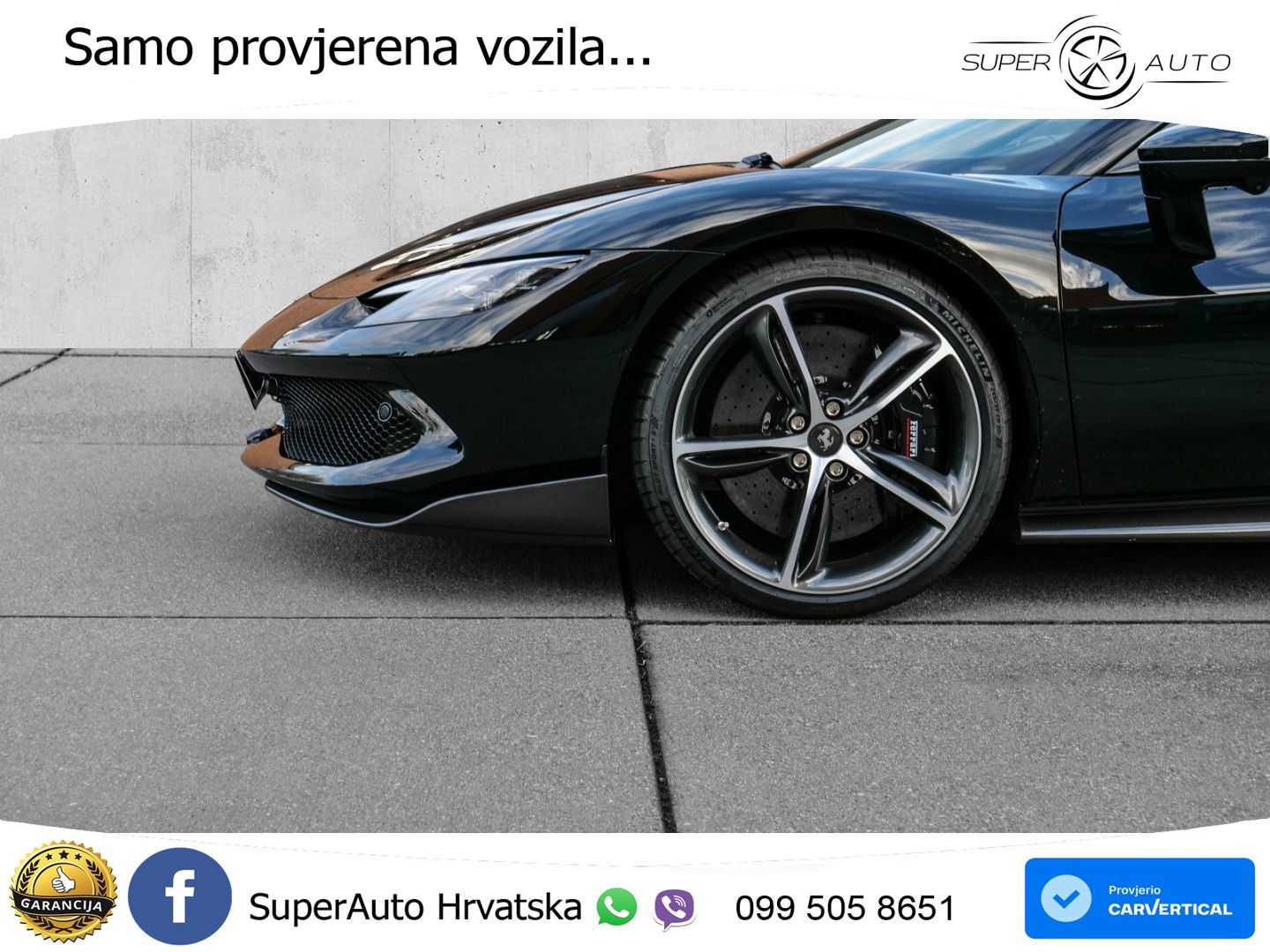 Ferrari 296 GTB 3.0 V6 (830 KS) F1 DCT