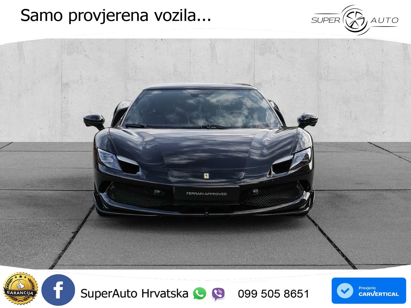 Ferrari 296 GTB 3.0 V6 (830 KS) F1 DCT
