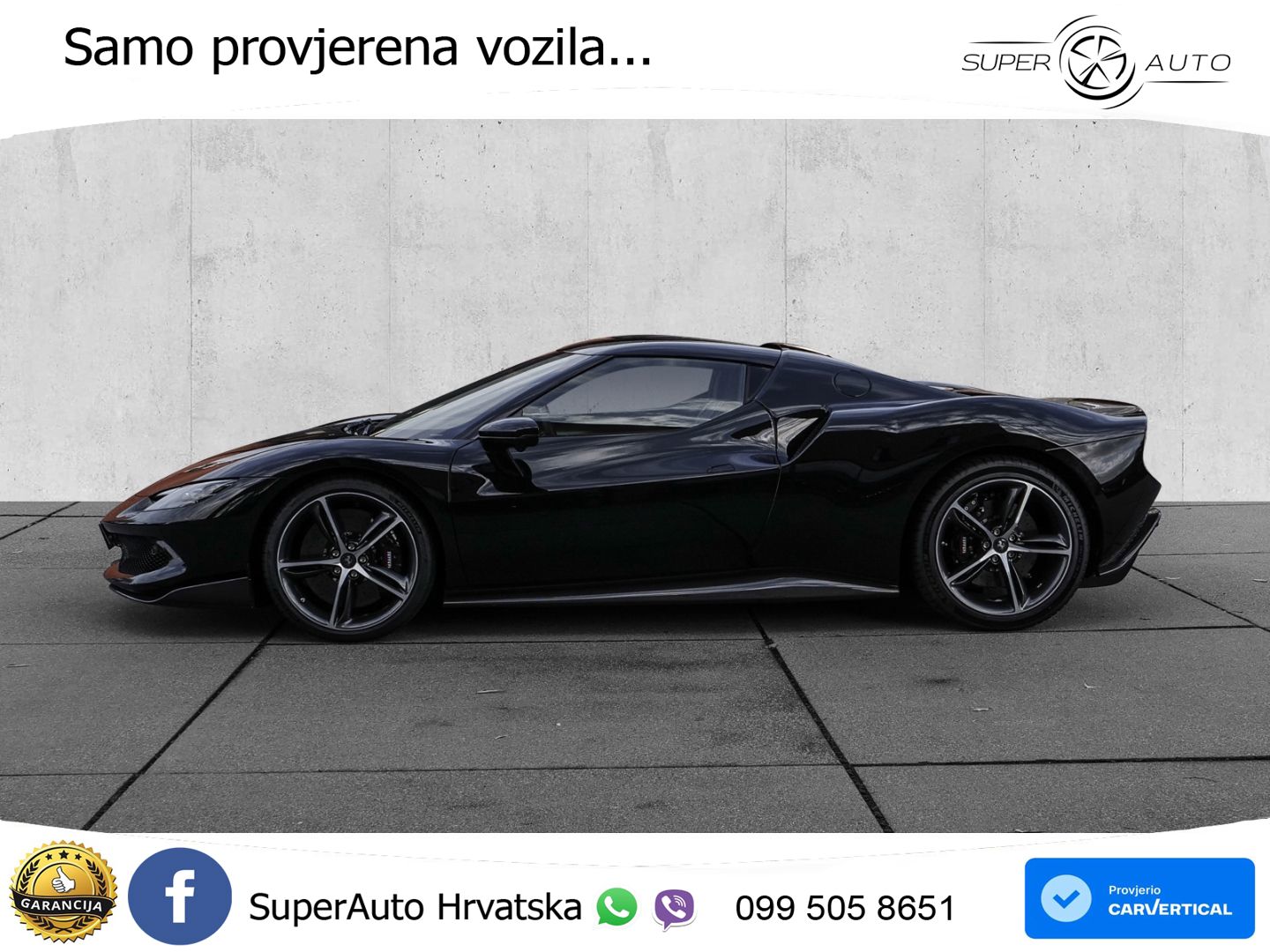 Ferrari 296 GTB 3.0 V6 (830 KS) F1 DCT