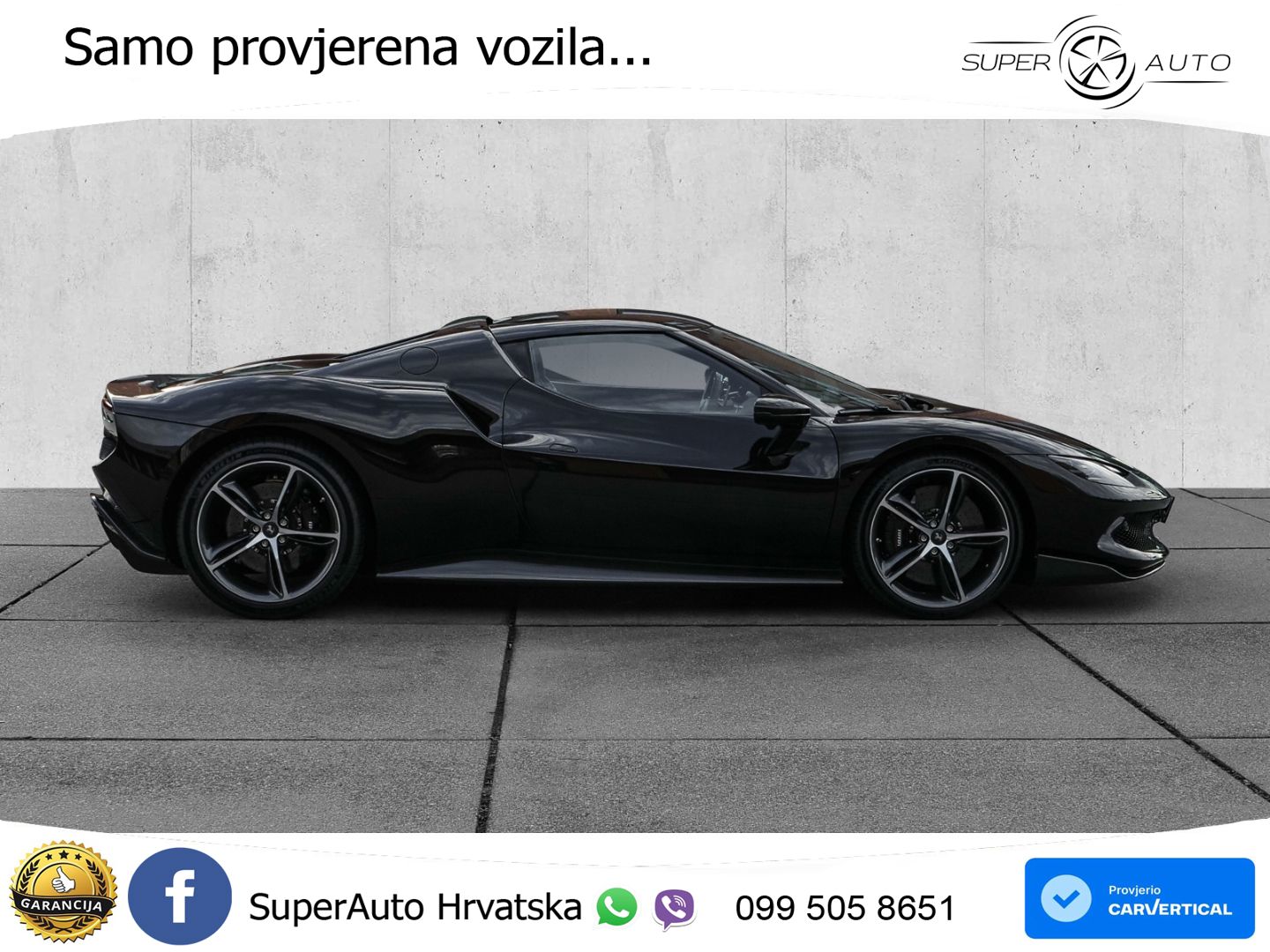 Ferrari 296 GTB 3.0 V6 (830 KS) F1 DCT