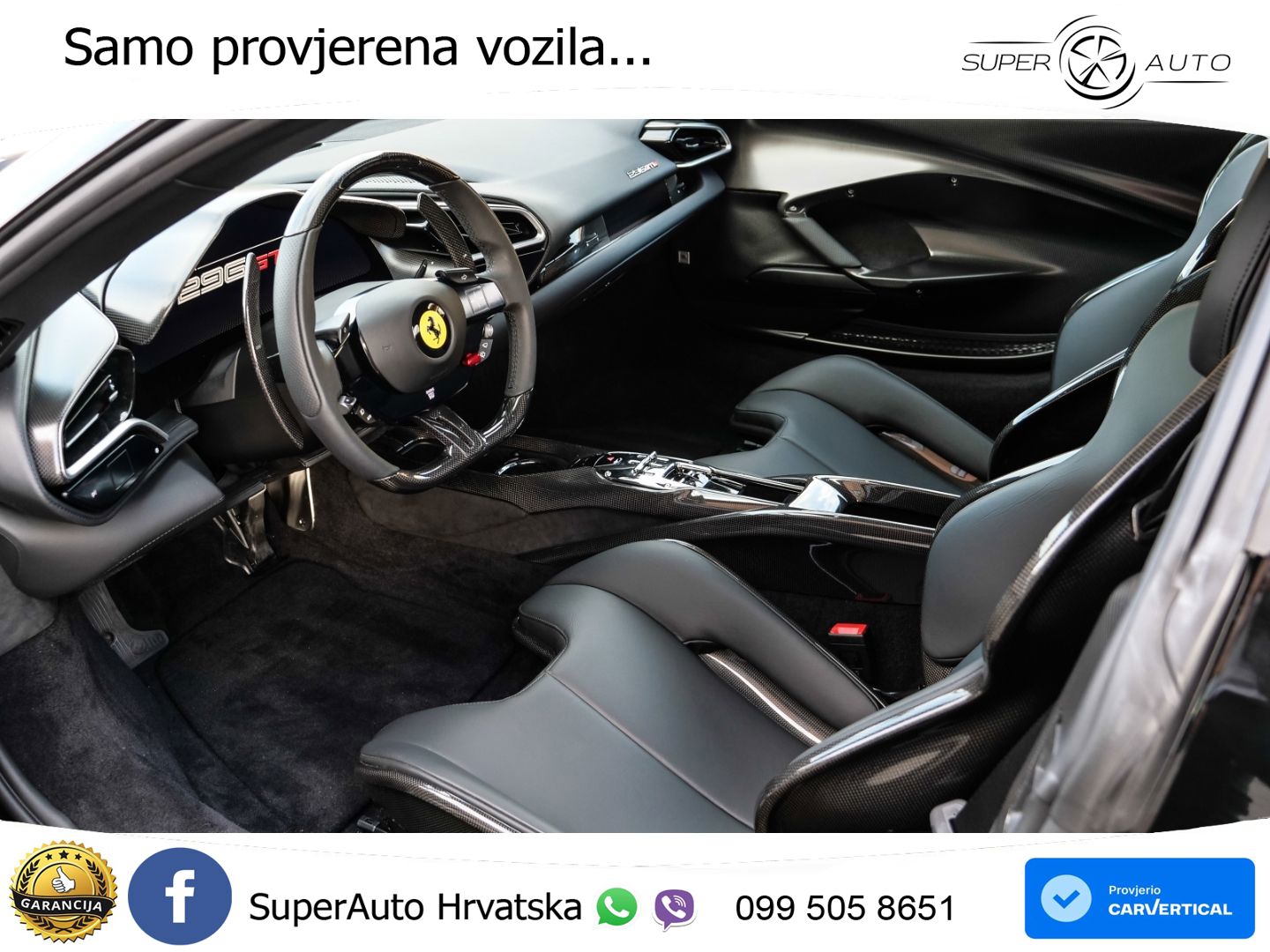 Ferrari 296 GTB 3.0 V6 (830 KS) F1 DCT