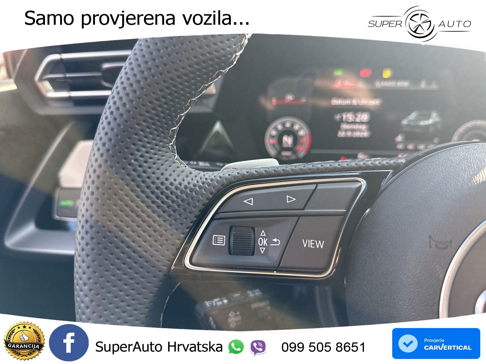 Audi A3 Limuzina 40 TFSI (204 KS) quattro S tronic S line LED+GR SJED+ACC