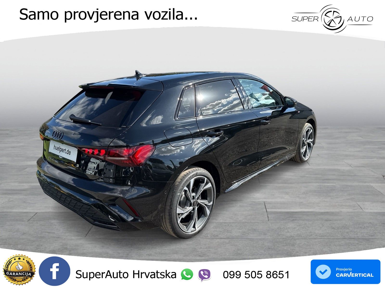 Audi A3 Limuzina 40 TFSI (204 KS) quattro S tronic S line LED+GR SJED+ACC