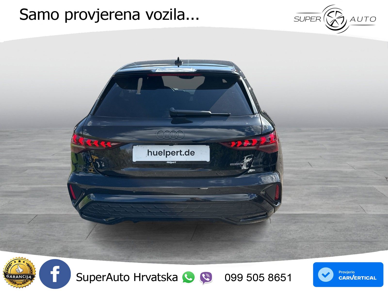 Audi A3 Limuzina 40 TFSI (204 KS) quattro S tronic S line LED+GR SJED+ACC