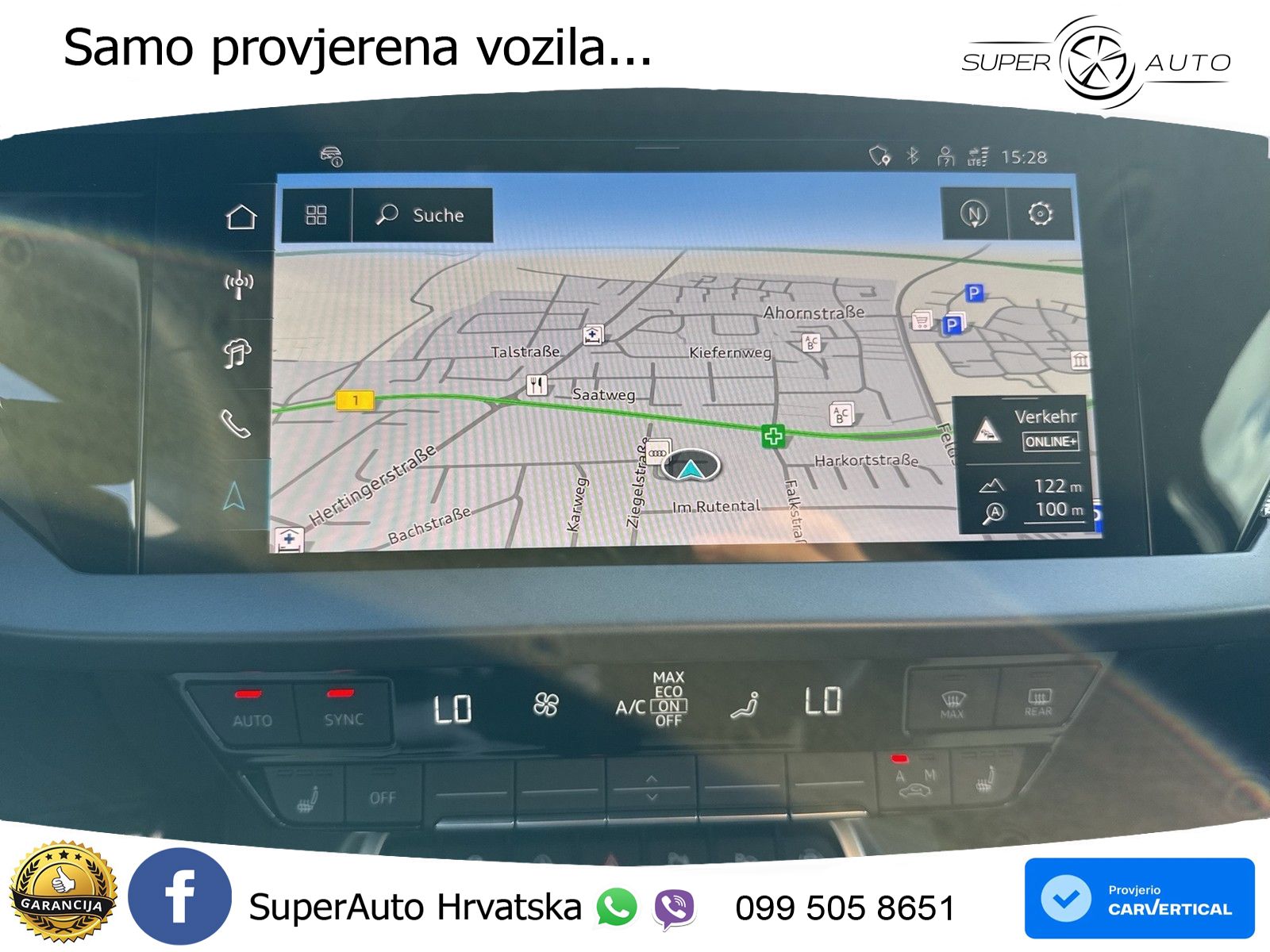 Audi A3 Limuzina 40 TFSI (204 KS) quattro S tronic S line LED+GR SJED+ACC