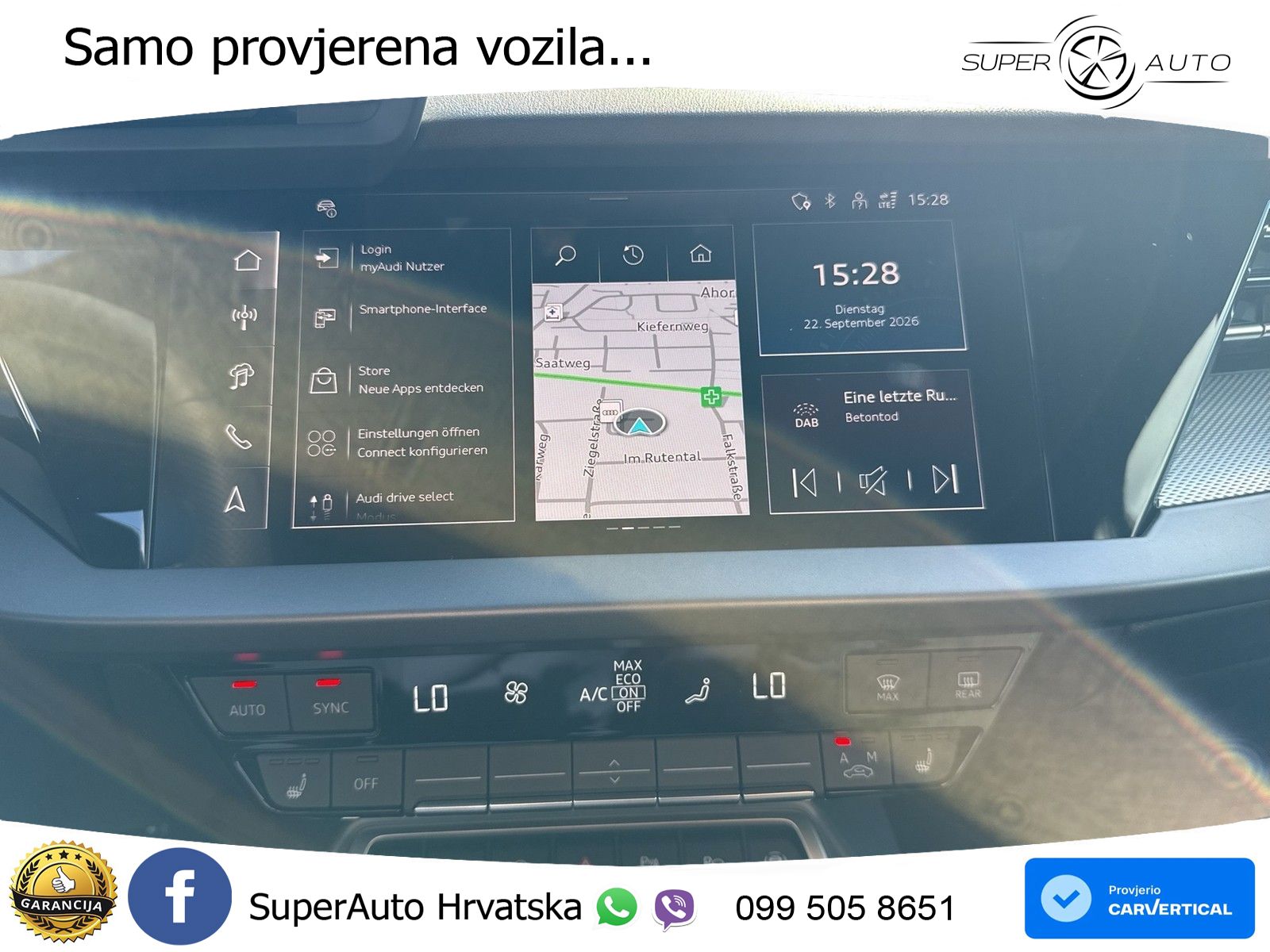 Audi A3 Limuzina 40 TFSI (204 KS) quattro S tronic S line LED+GR SJED+ACC