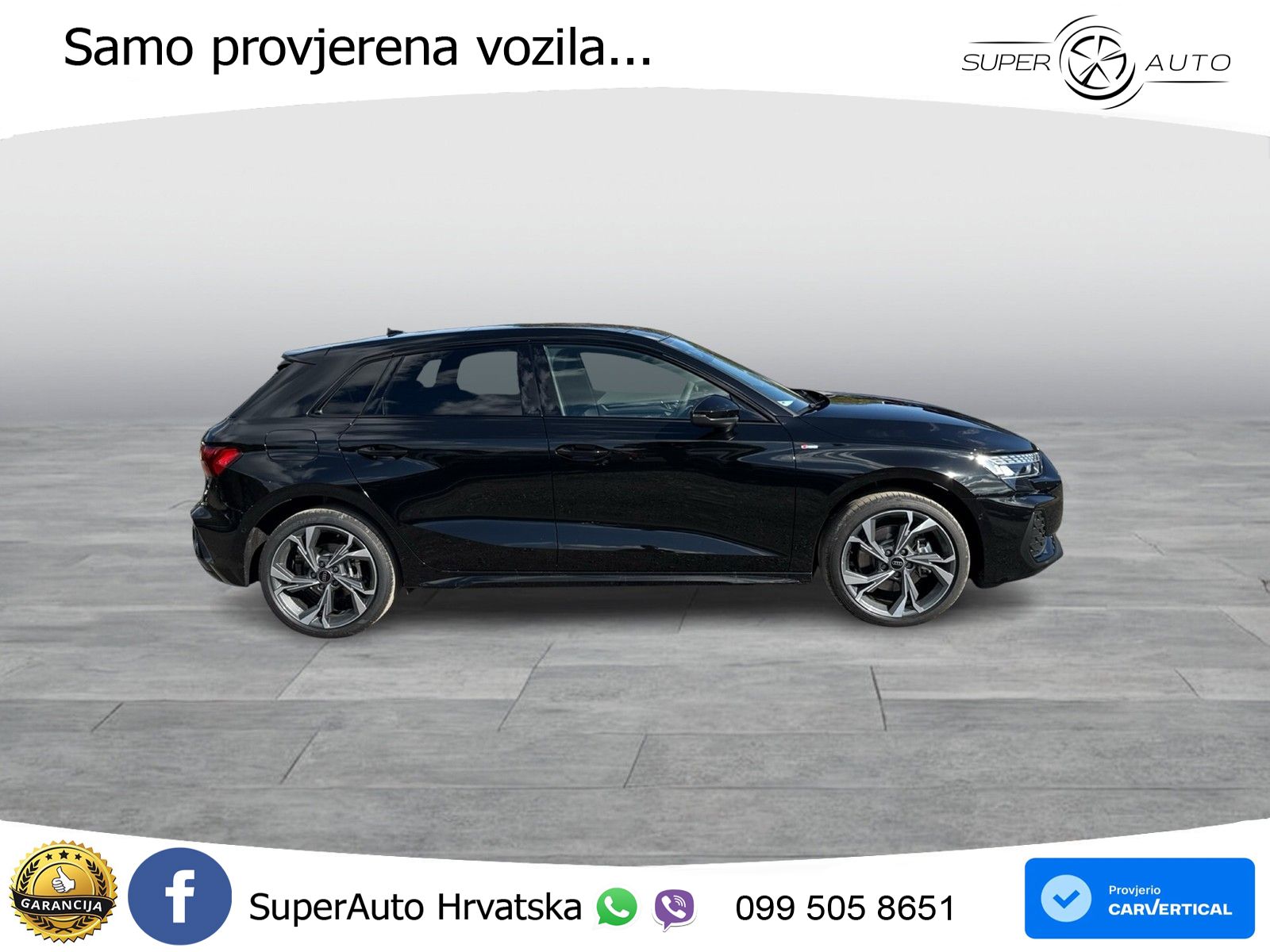 Audi A3 Limuzina 40 TFSI (204 KS) quattro S tronic S line LED+GR SJED+ACC