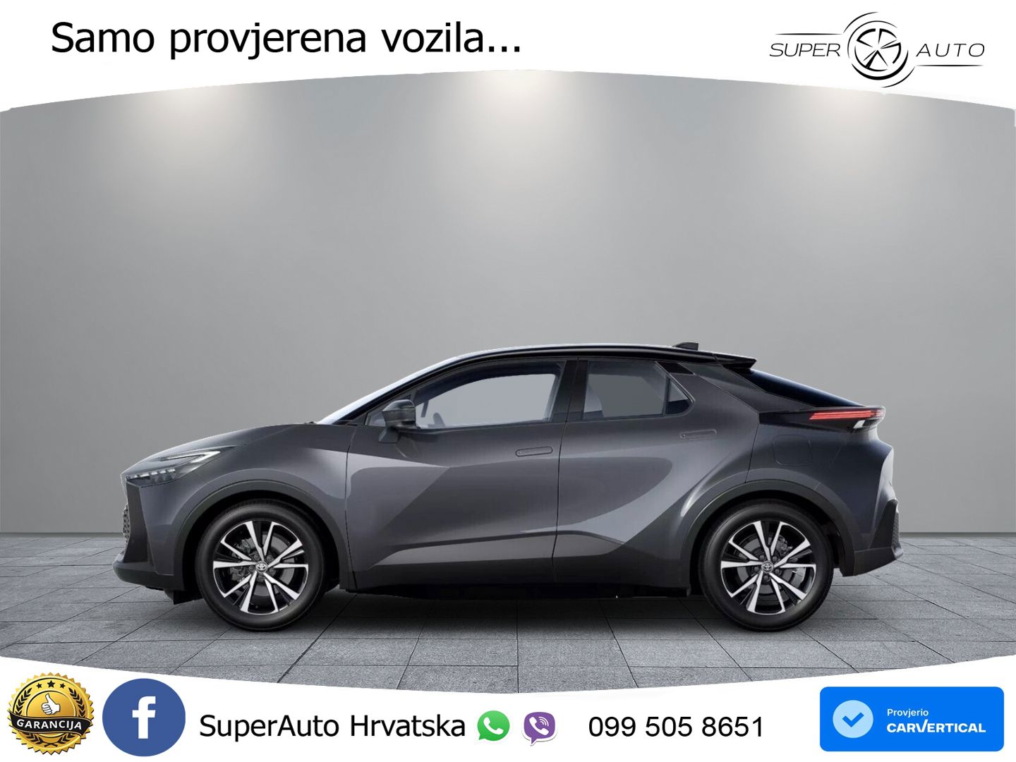 Toyota C-HR 2.0 (223 KS) PHEV e-CVT Teamplayer LED+GR SJED+ACC