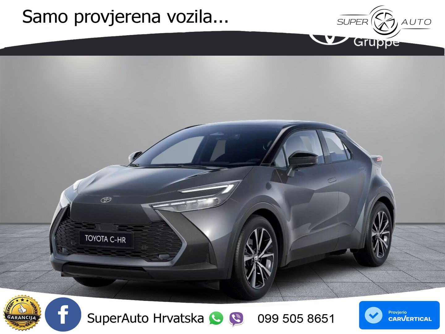 Toyota C-HR 2.0 (223 KS) PHEV e-CVT Teamplayer LED+GR SJED+ACC