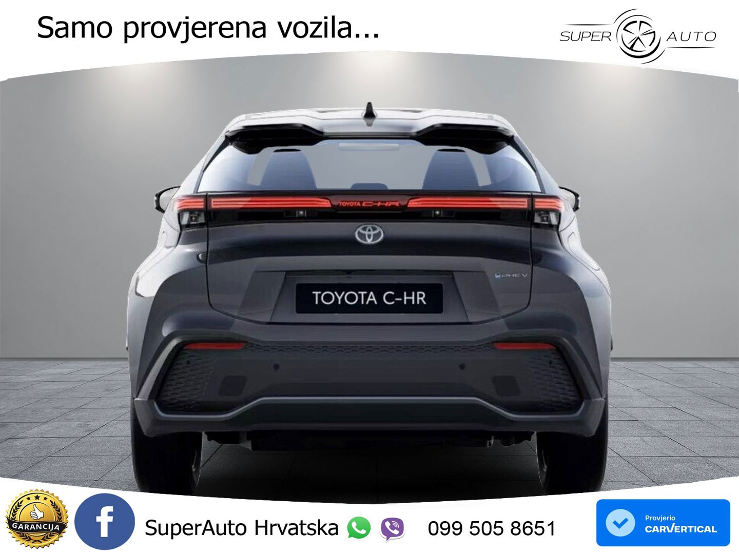 Toyota C-HR 2.0 (223 KS) PHEV e-CVT Teamplayer LED+GR SJED+ACC