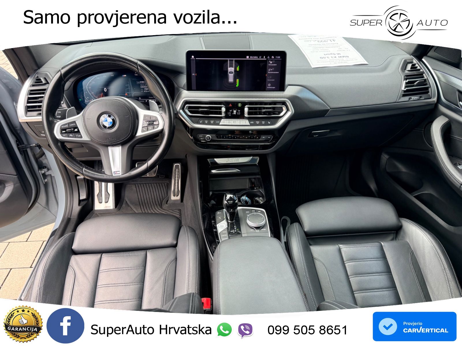 BMW X3 30d xDrive Steptronic M Sport LED+GR SJED+ACC