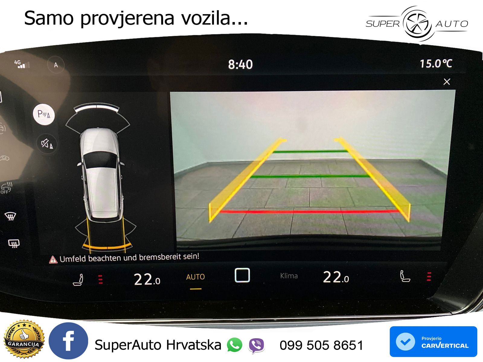 Volkswagen Touareg 3.0 V6 TDI (231 KS) 4MOTION Tiptronic ZRAČNI+ACC+GR SJED+KAM+PANO