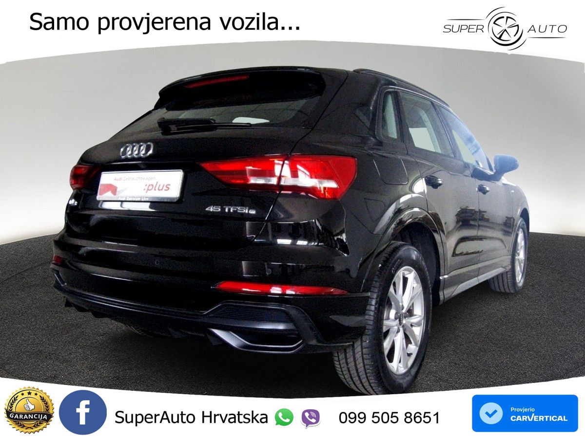 Audi Q3 45 TFSIe (245 KS) S tronic S line LED+GR SJED+ACC