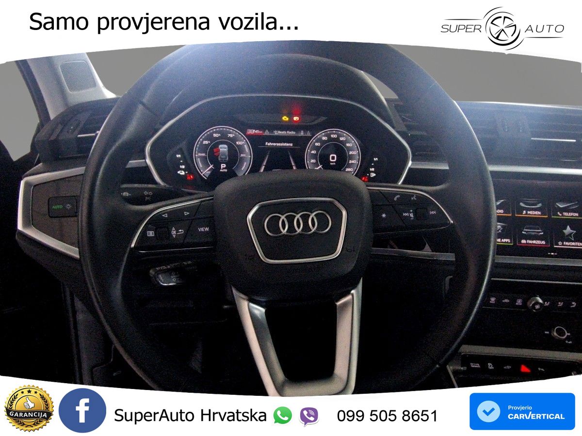 Audi Q3 45 TFSIe (245 KS) S tronic S line LED+GR SJED+ACC