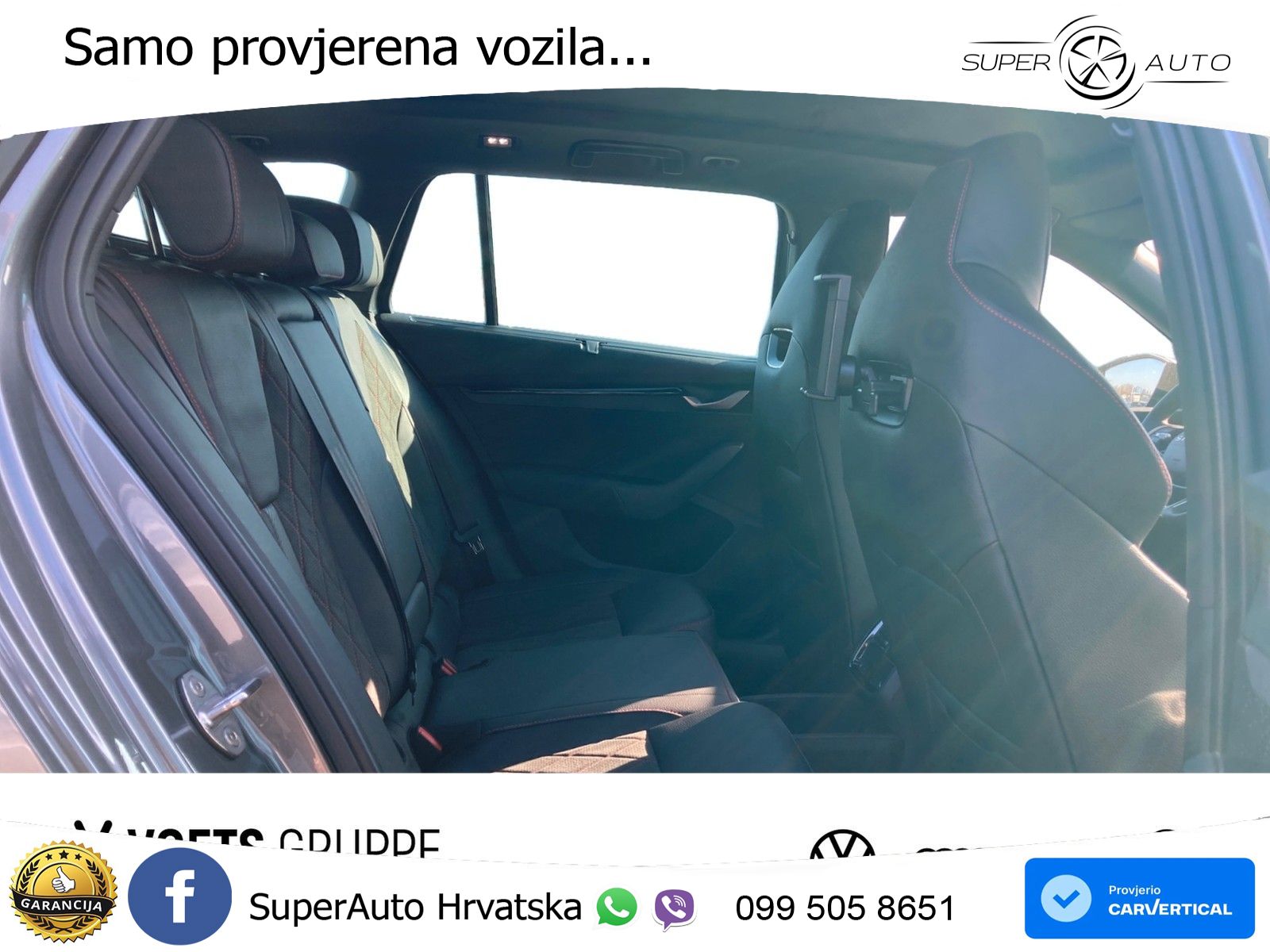 Škoda Octavia Combi RS 2.0 TSI (265 KS) DSG MATRIX+GR SJED+KAM