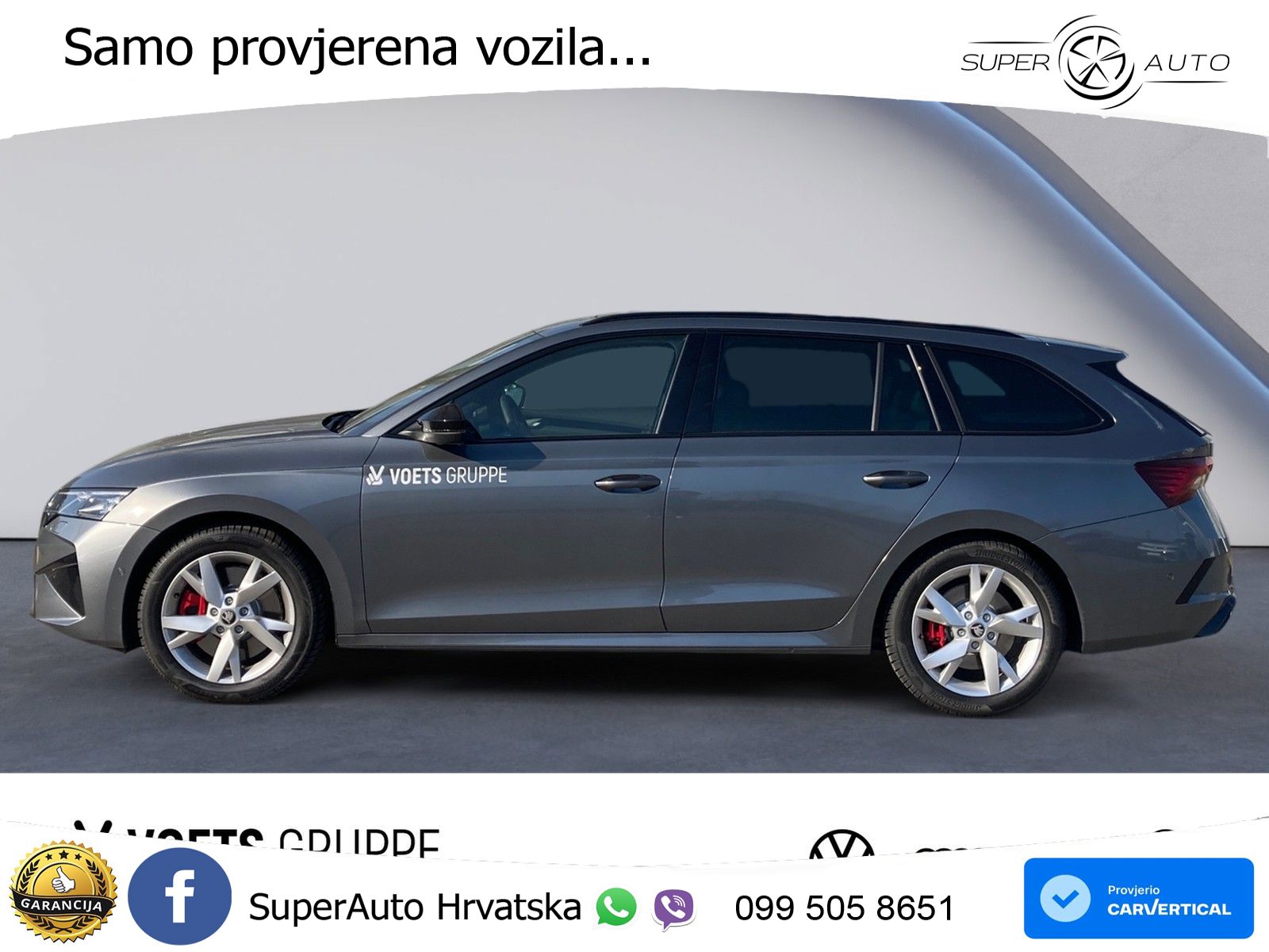 Škoda Octavia Combi RS 2.0 TSI (265 KS) DSG MATRIX+GR SJED+KAM