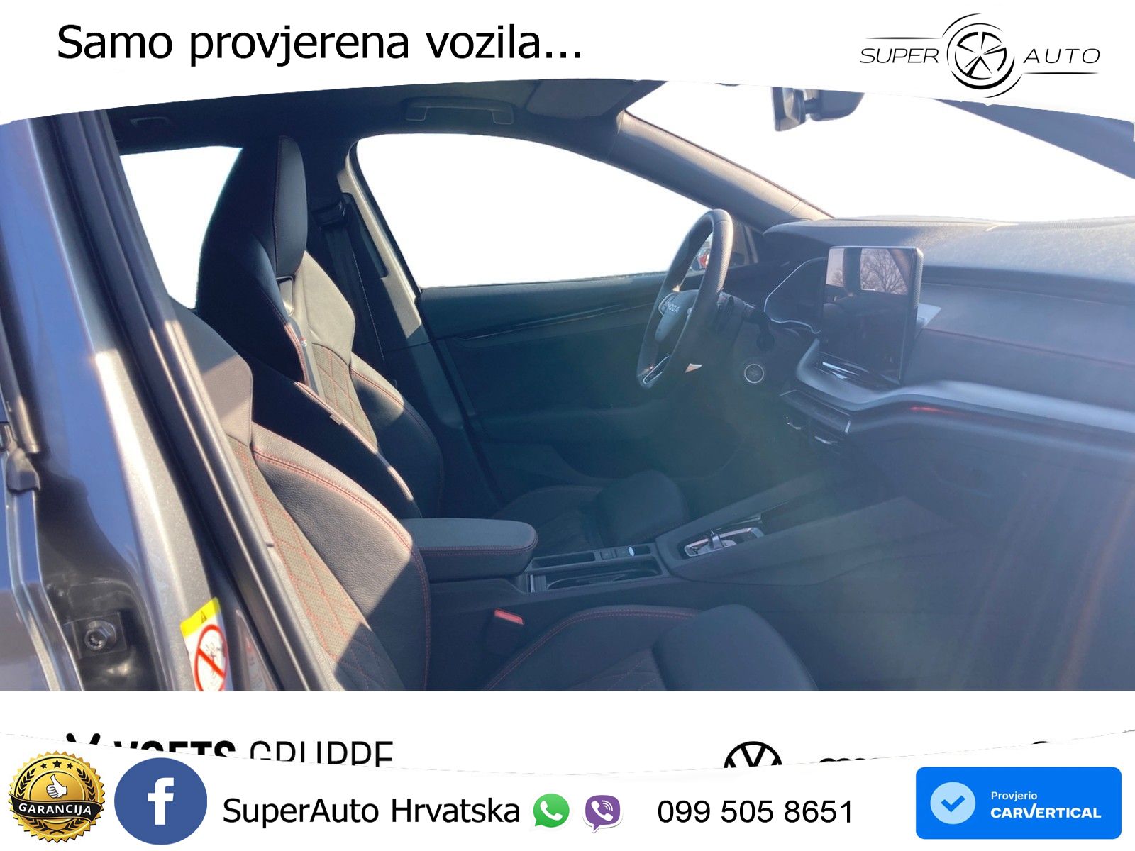 Škoda Octavia Combi RS 2.0 TSI (265 KS) DSG MATRIX+GR SJED+KAM