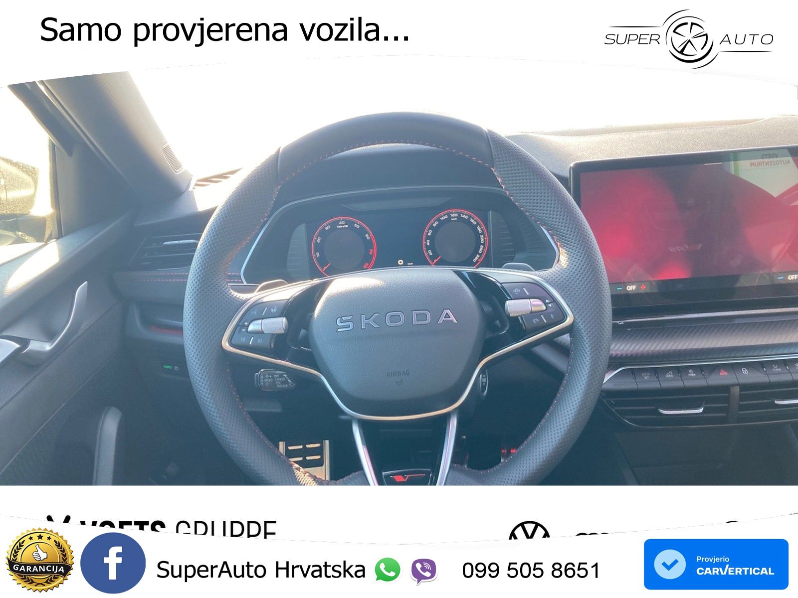Škoda Octavia Combi RS 2.0 TSI (265 KS) DSG MATRIX+GR SJED+KAM