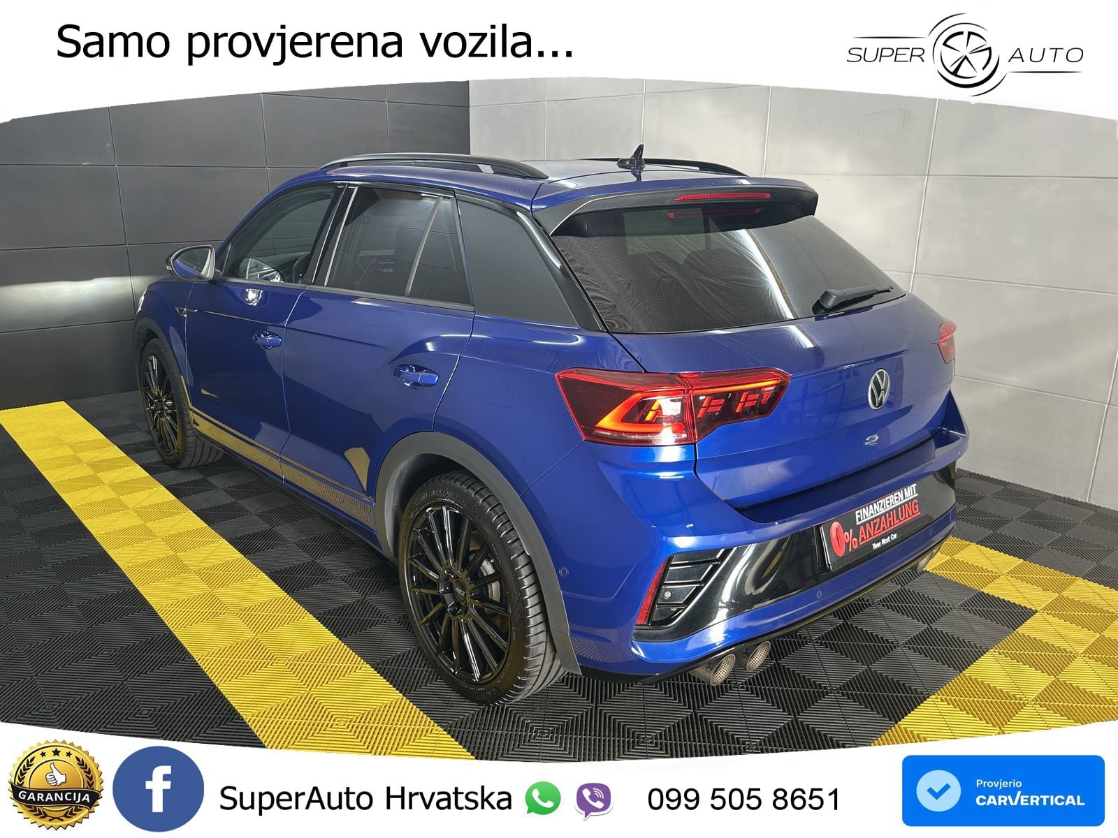 Volkswagen T-Roc I R 2.0 TSI (300 KS) OPF 4M DSG MATRIX+GR SJED+KAM