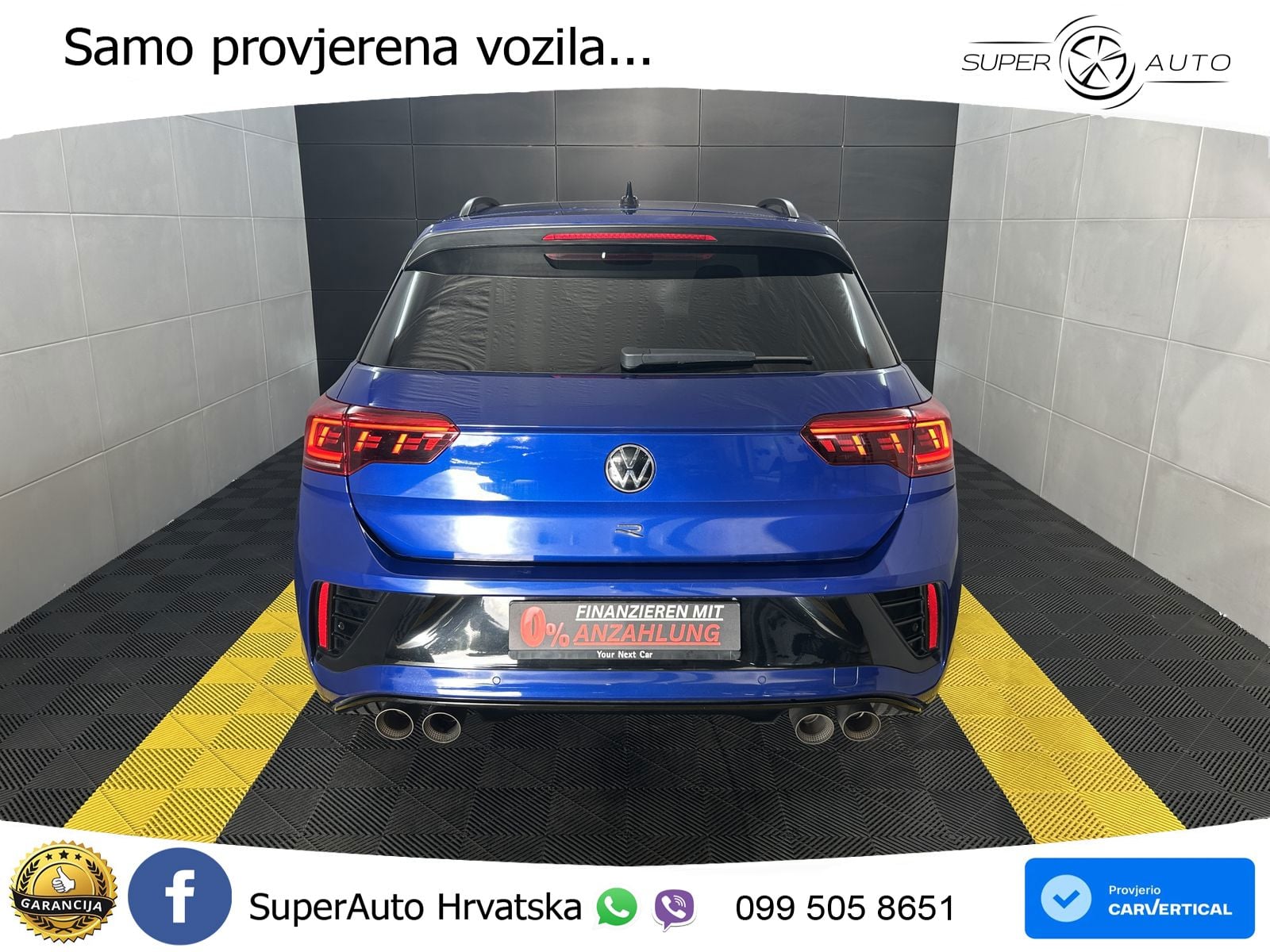 Volkswagen T-Roc I R 2.0 TSI (300 KS) OPF 4M DSG MATRIX+GR SJED+KAM