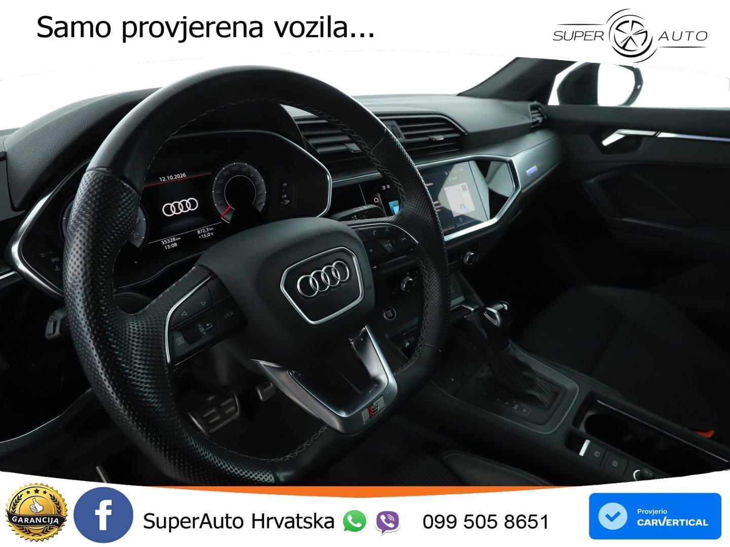 Audi Q3 Sportback 35 TFSI (150 KS) S tronic S line LED+GR SJED+ACC