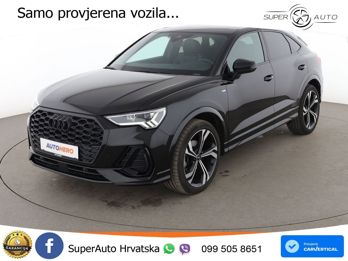 Audi Q3 Sportback 35 TFSI (150 KS) S tronic S line LED+GR SJED+ACC