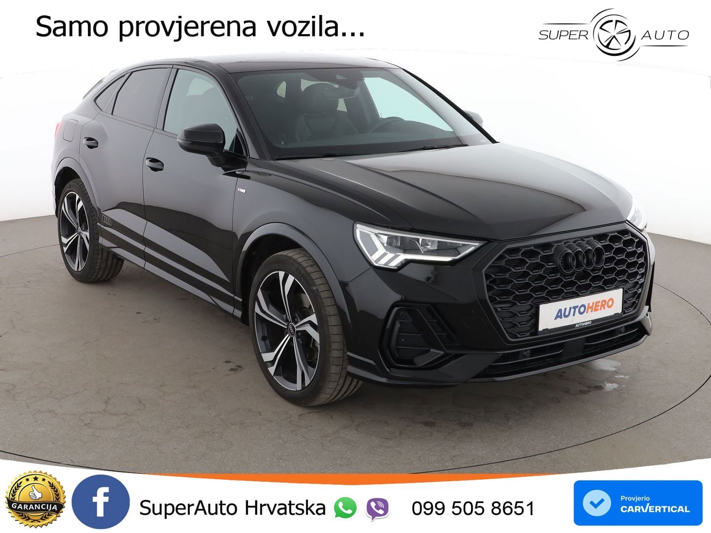 Audi Q3 Sportback 35 TFSI (150 KS) S tronic S line LED+GR SJED+ACC