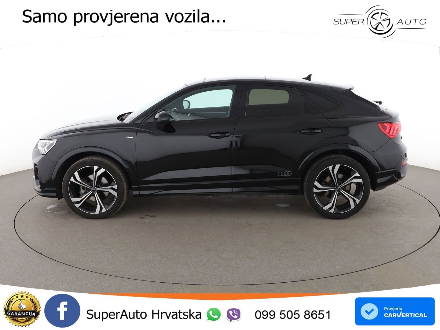 Audi Q3 Sportback 35 TFSI (150 KS) S tronic S line LED+GR SJED+ACC