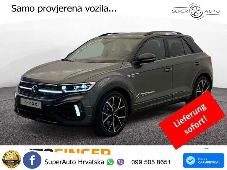 Volkswagen T-Roc I R 2.0 TSI (300 KS) OPF 4M DSG MATRIX+GR SJED+KAM
