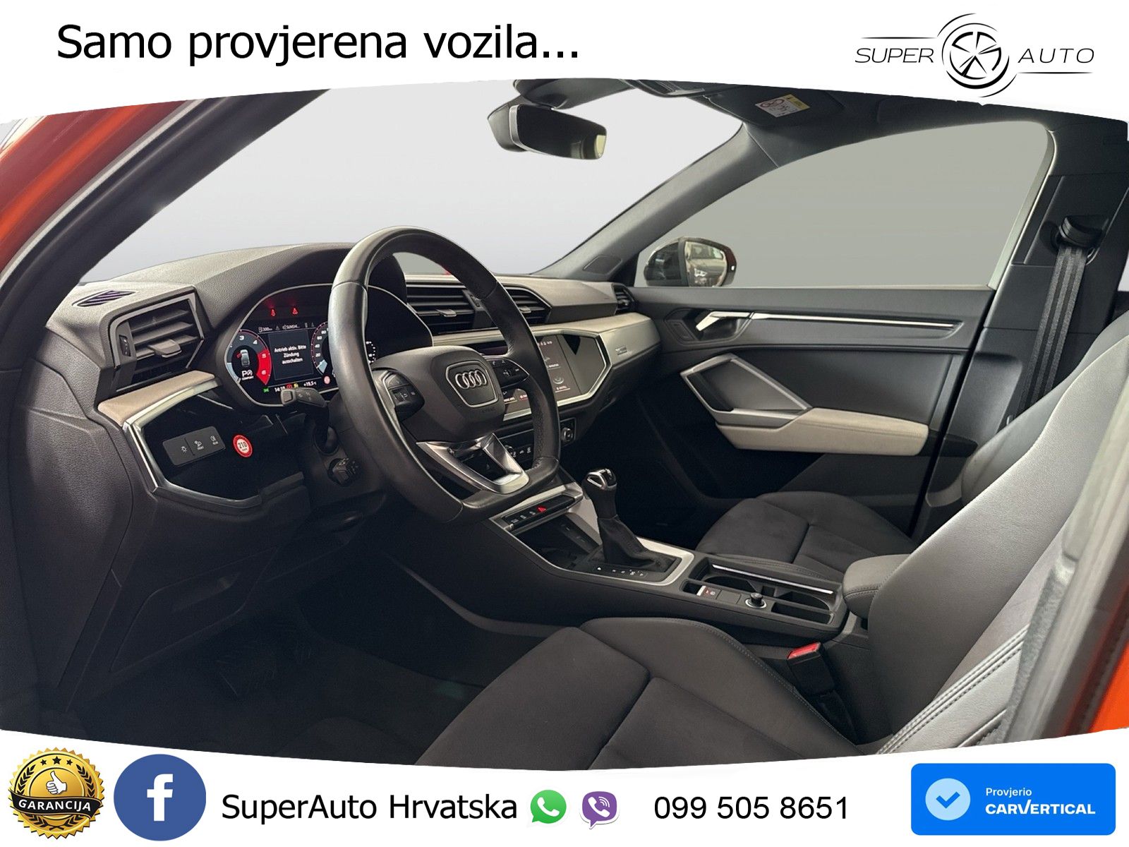 Audi Q3 Sportback 35 TDI (150 KS) S tronic S line LED+GR SJED+ACC