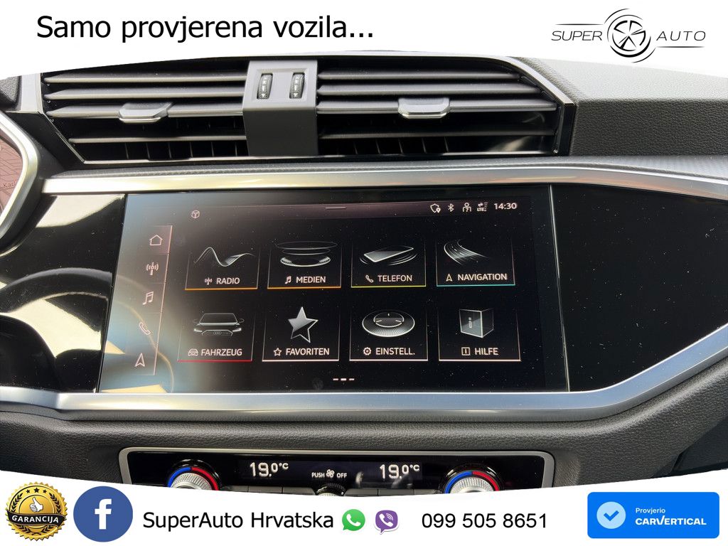 Audi Q3 35 TFSI (150 KS) S tronic S line LED+GR SJED+ACC