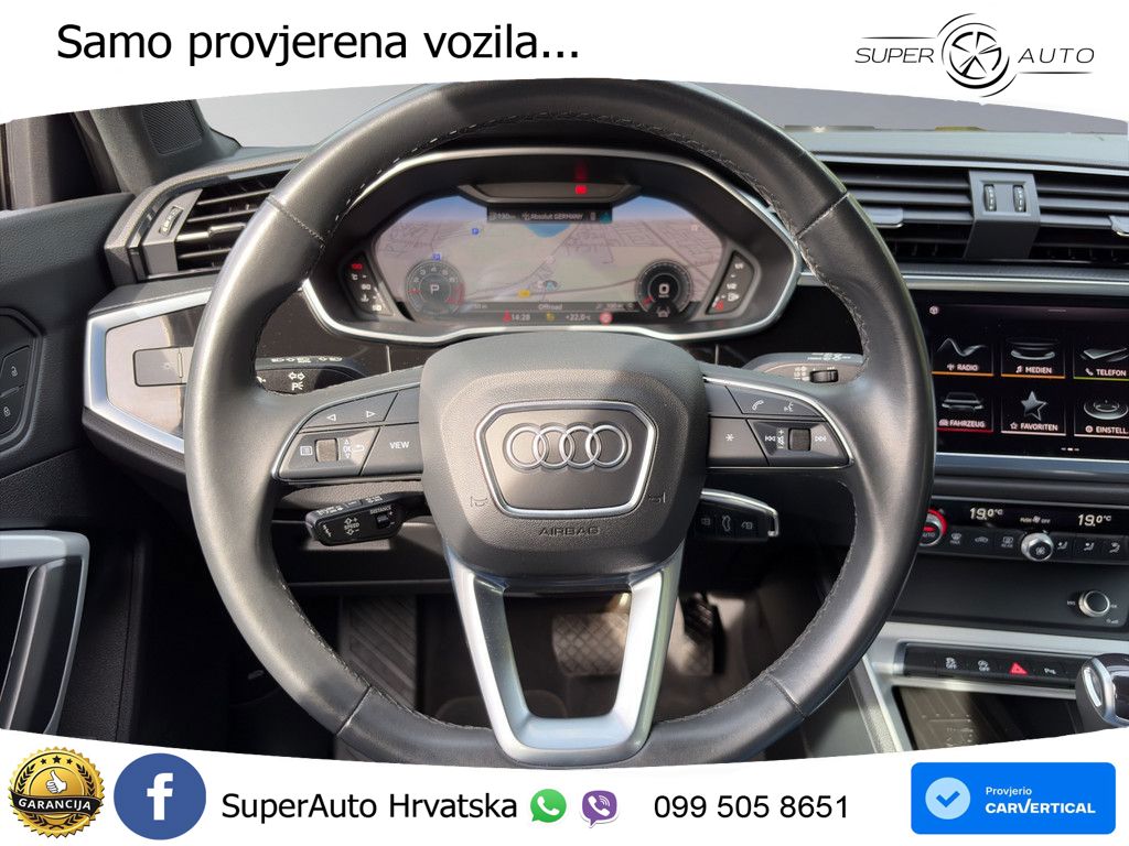 Audi Q3 35 TFSI (150 KS) S tronic S line LED+GR SJED+ACC