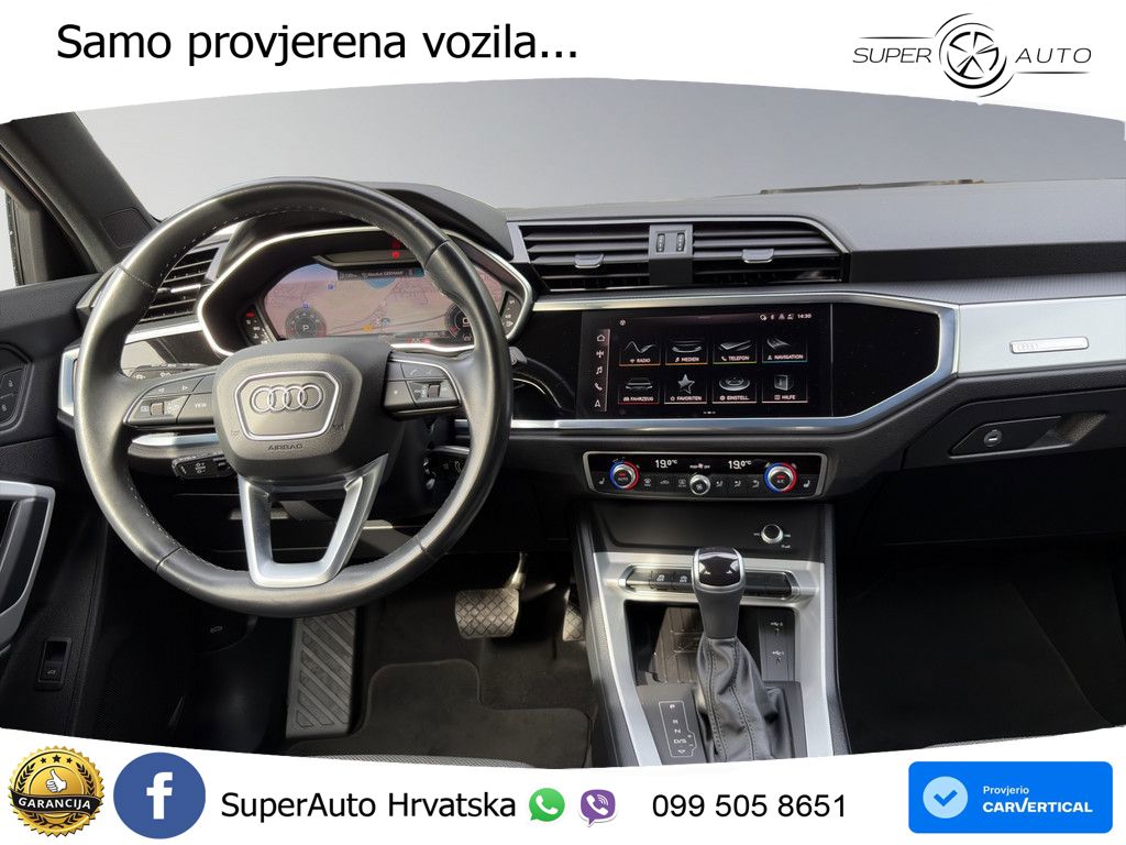 Audi Q3 35 TFSI (150 KS) S tronic S line LED+GR SJED+ACC