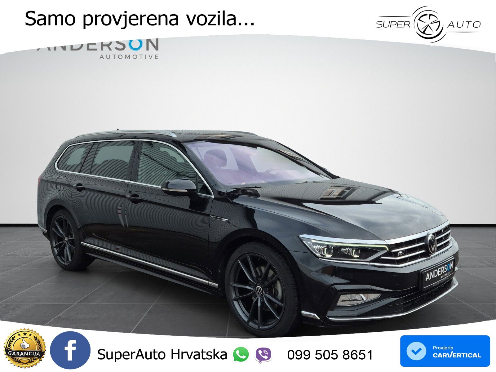Volkswagen Passat Variant 2.0 TDI (150 KS) DSG R-Line MATRIX+GR SJED+KAM