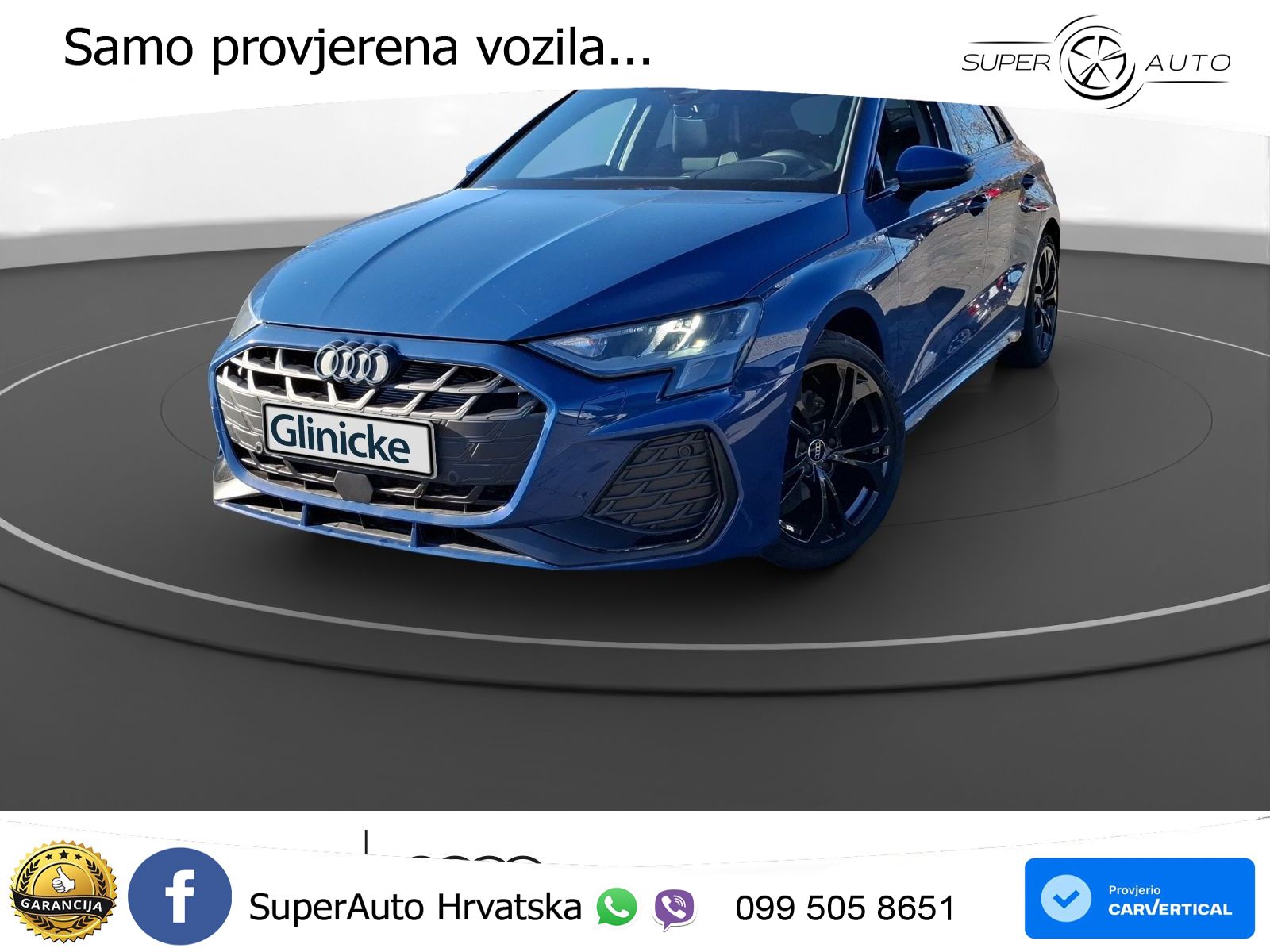 Audi A3 Sportback 30 TFSI (116 KS) S line LED+GR SJED+ACC
