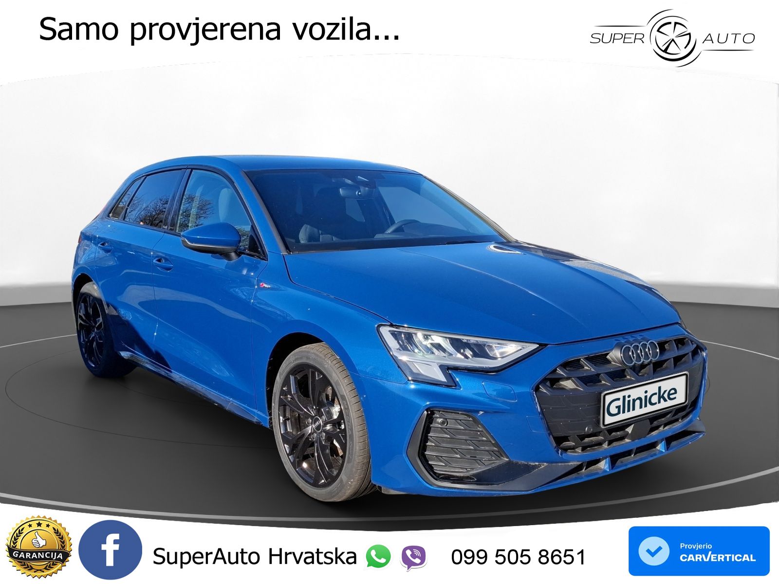 Audi A3 Sportback 30 TFSI (116 KS) S line LED+GR SJED+ACC